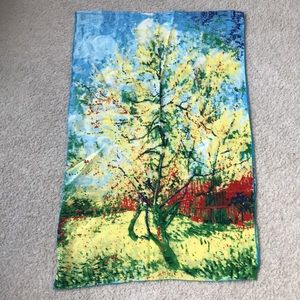 Gorgeous Cocoon House 100% Silk Artistic Scarf  NWOT